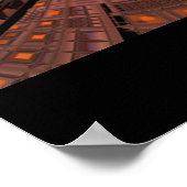 Poster HYPERION SCIENCE MONDIALE FICTION Scifi (Coin)