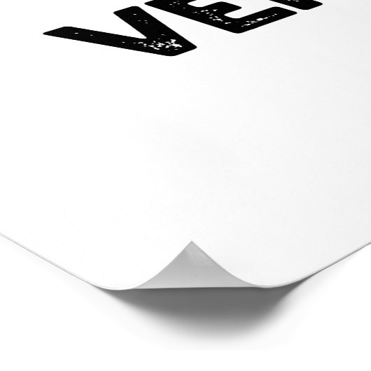 Poster Hyphen Ventilant Funny Pun de ponctuation (Coin)