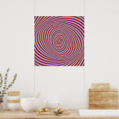 Poster Hypnose néon (Cuisine)