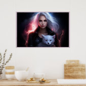 Poster Hypnotic Gaze (Cuisine)