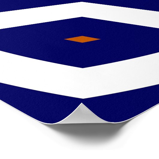 Poster Hypnotic Squiggle pattern (Coin)