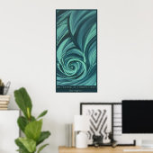 Poster Hypnotisé (Bureau à domicile)