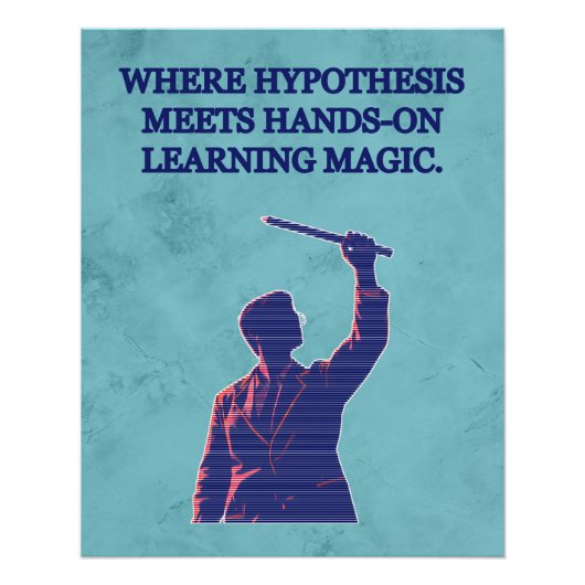 Poster Hypothesis Meets Hands-On Learning Science Magic (Devant)