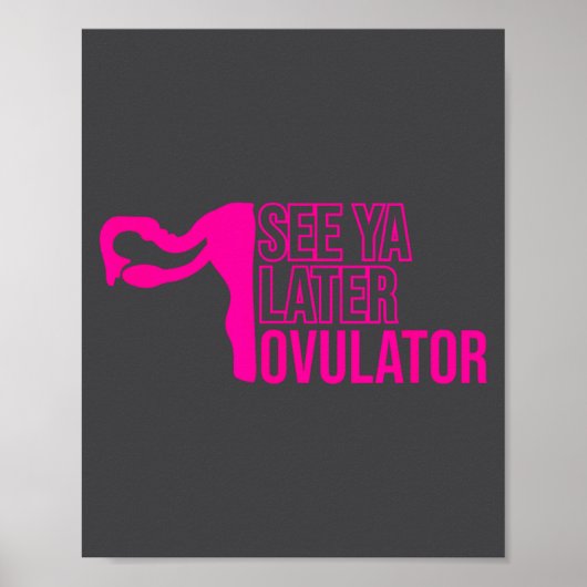 Poster Hysterectomy Humor Funny Feminist Surgery Recovery (Devant)