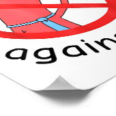 Poster I Am A Christian Mom Against Alan (Coin)