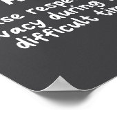 Poster I Am Awake Please Respect My Privacy Funny Sarcast (Coin)