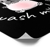 Poster I Am Bble Wash My Belly Bble Meme Funny Dog Brainr (Coin)