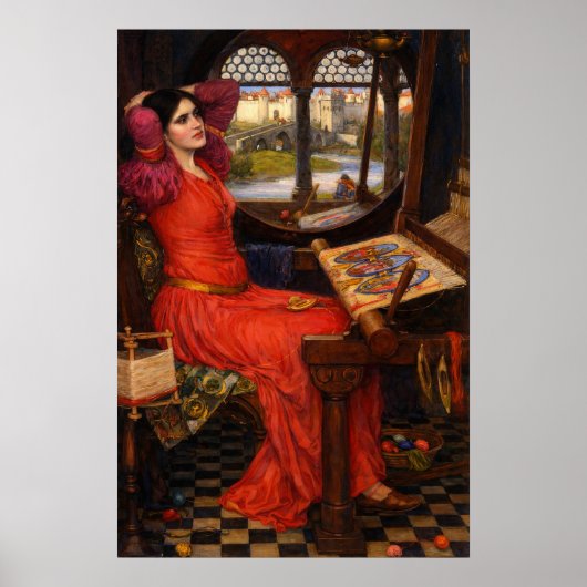 Poster I am Half Sick of Shadows, said the Lady of Shalot (Devant)