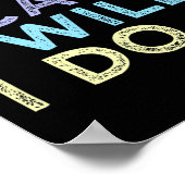 Poster I Am. I Can. I Will. I Do. - Insrational Women’s S (Coin)