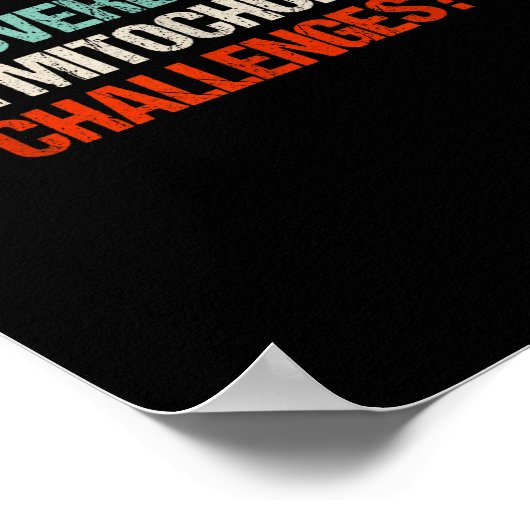 Poster I Am Overburdened With Mitochondrial Challenges  (Coin)