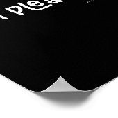 Poster I Am Pleasant , Funny Humor Apparel Joke Gag  (Coin)