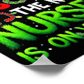 Poster I Am Sorry The Nice Nurse Is On Vacation Funny Chr (Coin)