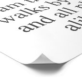 Poster I Am The Cat Who Walks By Himself   (Coin)