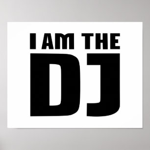 Poster I am the DJ