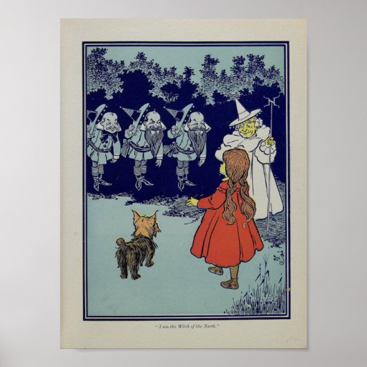 Poster I Am the Witch of the North (Devant)