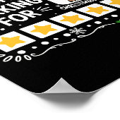 Poster I Am Working For Christmas Break Funny Teacher Hol (Coin)