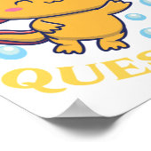 Poster I Axolotl Questions Classique (Coin)