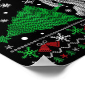 Poster I Believe Big Foot Sasquatch Christmas (Coin)