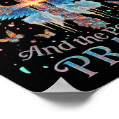 Poster I Believe In God And The Wer Of Prayer Butterfly C (Coin)