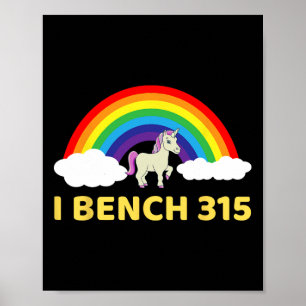 Poster I Bench 315 Bench Press 315 Lb Club Bodybuilding S