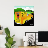 Poster I Brake For Everything (Bureau à domicile)