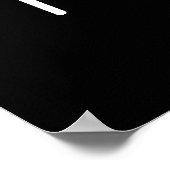 Poster I Brie-live Positive Brie Cheese Pun Dark BG (Coin)