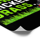 Poster I Came I Mowed I Kicked Gr Shirt Funny Kicked Gr H (Coin)