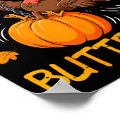 Poster I Came In Like A Butterball Funny Turkey Thanksgiv (Coin)