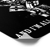 Poster I Came To Give And Punch Heretics St Nicholas Icon (Coin)