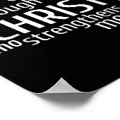 Poster I Can Do All Things Through Christ - Christian Gif (Coin)