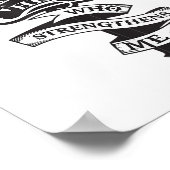 Poster I Can Do All Things Through Christ Who Strengthens (Coin)