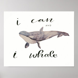 Poster I Can et I Whale
