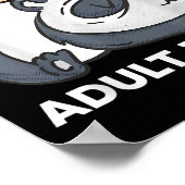 Poster I Can’t Adult Today (Coin)