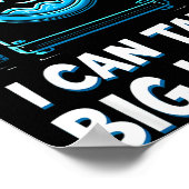 Poster I Can Take Big Loads Funny Laundry Day Washing Mac (Coin)