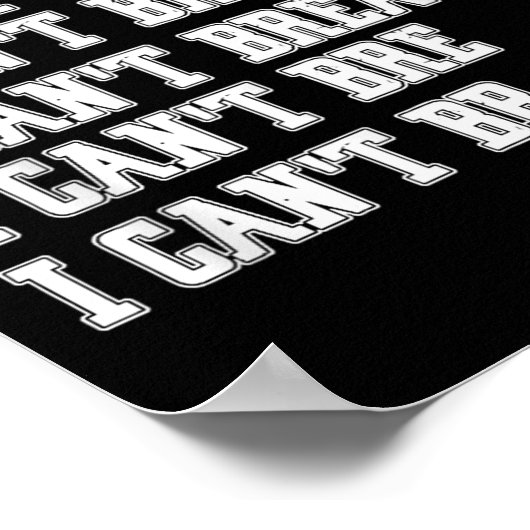 Poster I Cant Breathe (Coin)