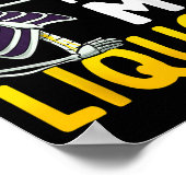 Poster I Cant Hold My Liquor Funny Halloween Skeleton Dri (Coin)