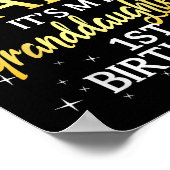 Poster I Cant Keep Calm Its My Granddaughter 1st Birthday (Coin)