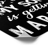 Poster I Can't Keep Calm My Son Is Getting Married Happy (Coin)