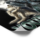 Poster I Clogged Your Toilet Funny Alpha Wolf Meme  (Coin)