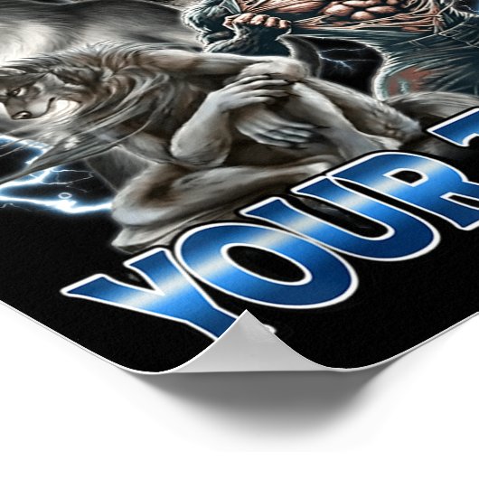 Poster I Clogged Your Toilet Funny Alpha Wolf Meme Stud B (Coin)