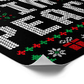 Poster I Come In Peace Couple Matching Ugly Christmas Swe (Coin)