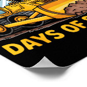 Poster I Crushed 67 Days Of School 67th Day Of School Boy (Coin)