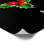 Poster I Didn't Make The Rules Funny Christmas Mistletoe (Coin)