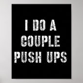 Poster I Do A Couple Push Work Out Gift (Devant)