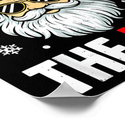 Poster I Do It For The Ho's Funny Inappropriate Christmas (Coin)