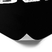 Poster I Donno Me bat Funky Drum Pun Dark BG (Coin)