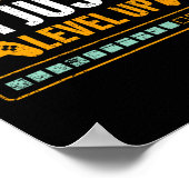 Poster I Don't Age I Just Level Up Gaming Controller Gift (Coin)