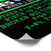 Poster I Don't Always Die When Playing Video Games Contro (Coin)