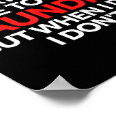 Poster I Don't Always Have Time To Fold Laundry But When  (Coin)