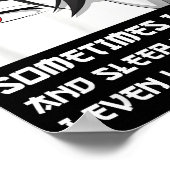 Poster I Don't Always Watch Anime Sometimes I Eat And Sle (Coin)